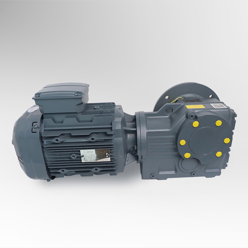 Спирально-конический редуктор серии K с широкочастотным двигателем JKF